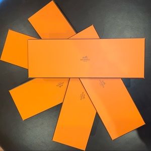COPY - Authentic Hermès tie boxes–lot of 6 boxes